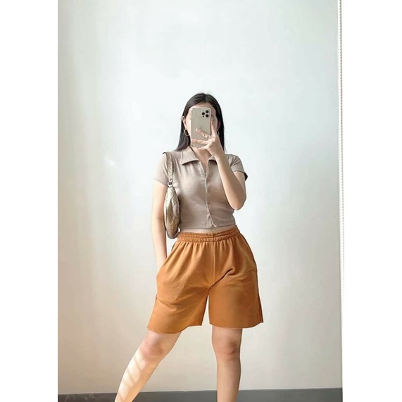 Jogger shorts online outfit