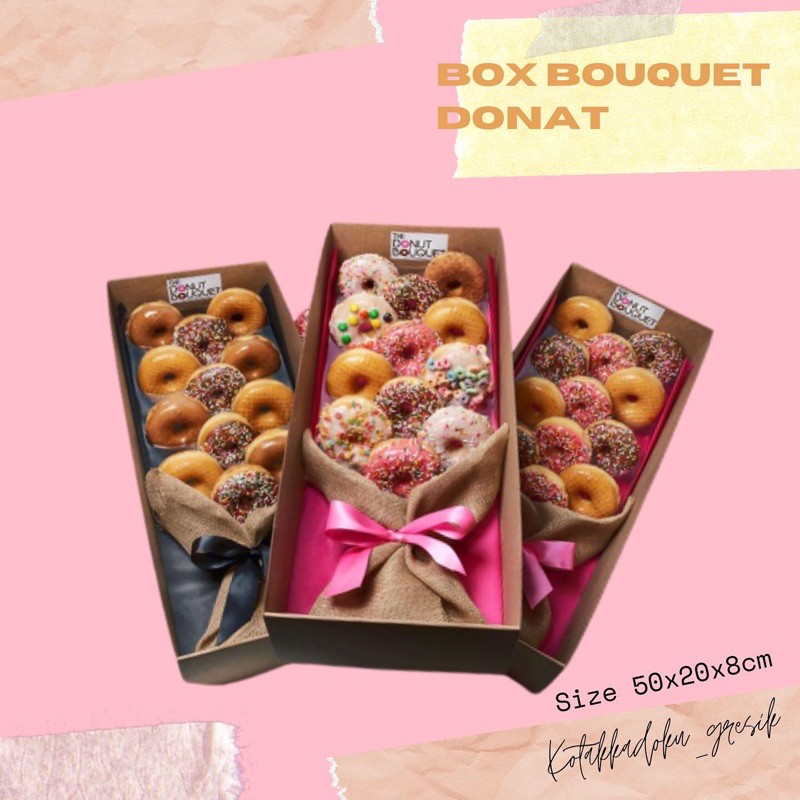 Donut Box / Donut Box / Donut Bouquet Box Shopee Philippines