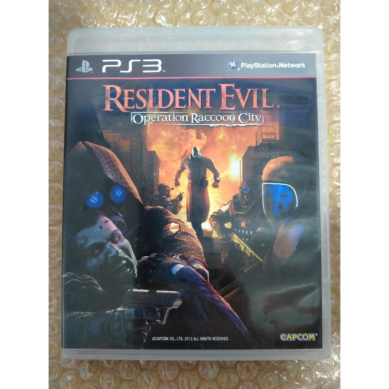 Resident Evil Operation Raccoon City PS3 Region 3 (Asia) | Shopee ...