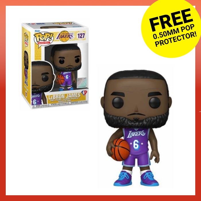 Lebron james deals lakers funko pop