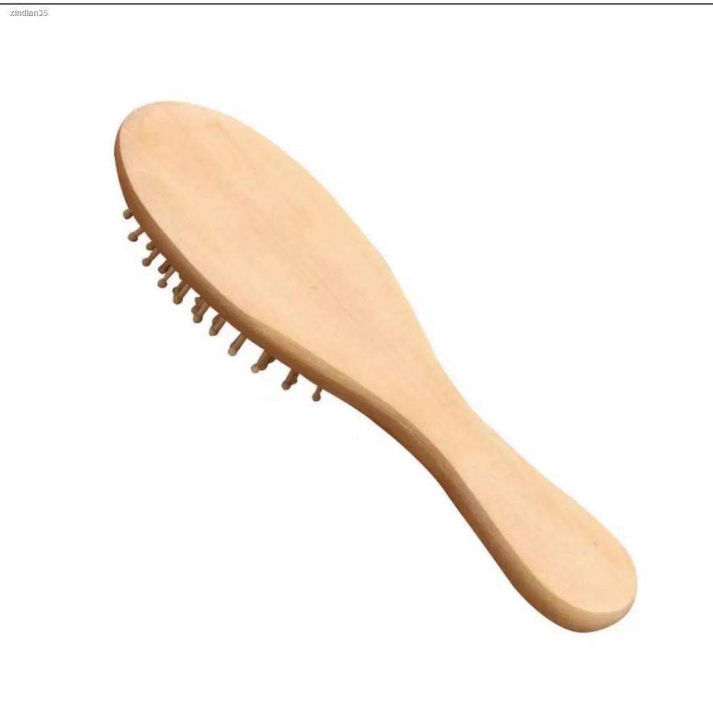 Wooden Hair Small Brush Comb Wood Plain | Shopee Philippines