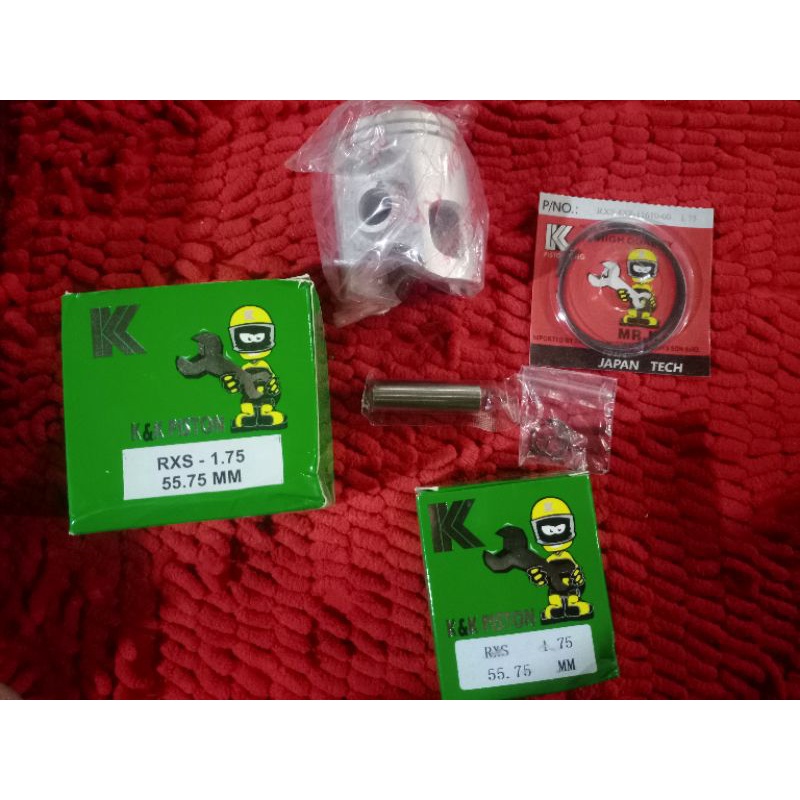 Piston Kit RXS RX Special Piston and Ring Os 175 | Shopee Philippines