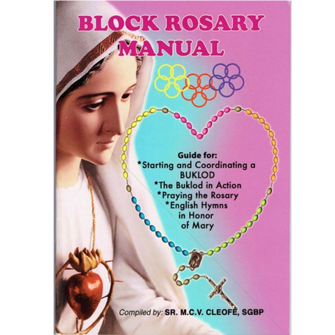 Block Rosary Manual Rosary Guide | Shopee Philippines