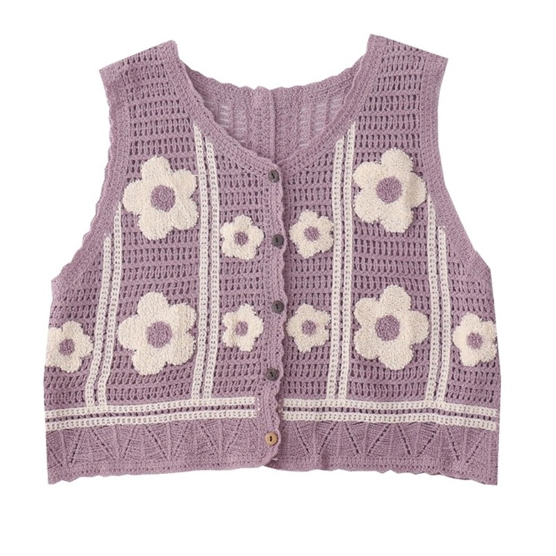 Crochet Vest Sleeveless Boho Lace Cardigan Stylish And Cute Cover Up, Medium, Beige-212216