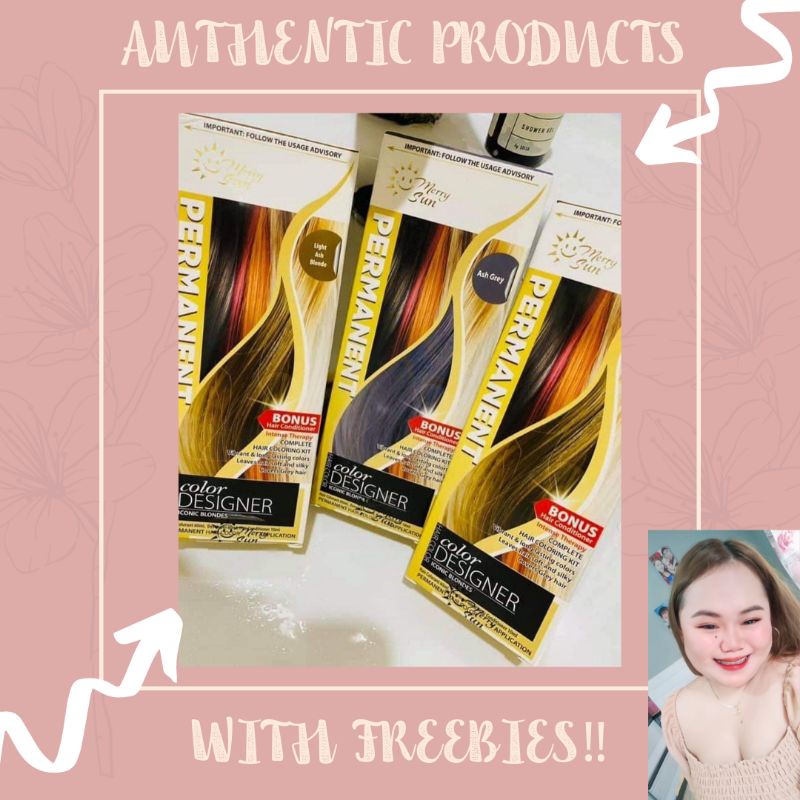 Merry Sun Permanent Hair Color Shopee Philippines 1043