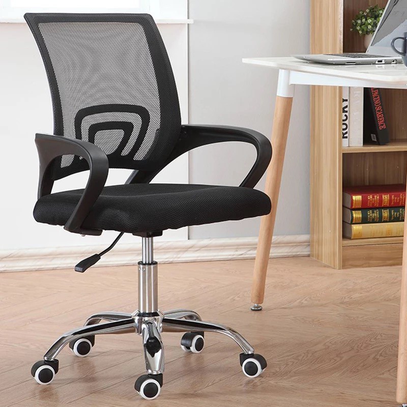 Product image Back Office Chair Adjustable Height 360 Rotat Mesh Comfortable and Breathable Home Office Furniture