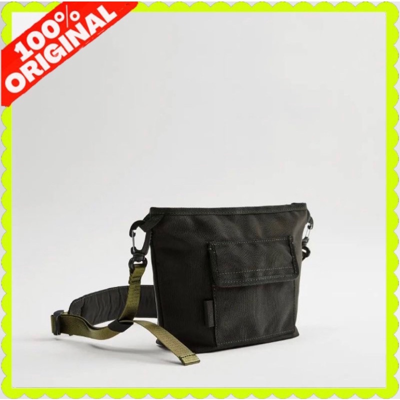 Zara Man Nylon Crossbody Bag Shopee Philippines