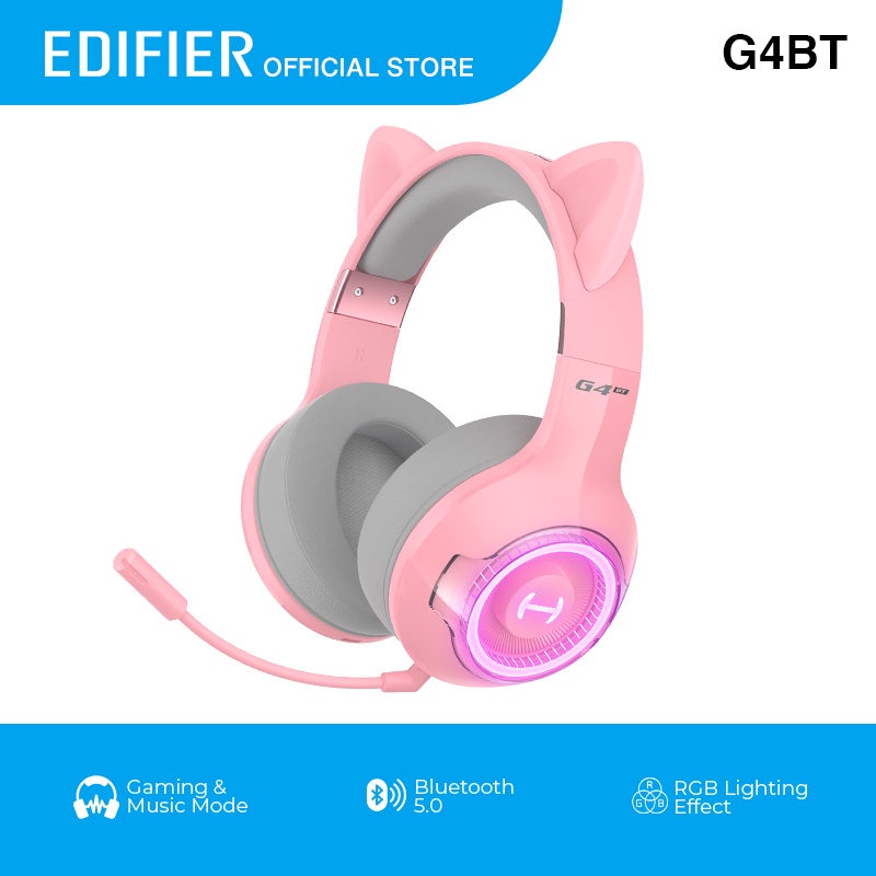 EDIFIER HECATE G4BT cat ear headset bluetooth RGB mobile phone