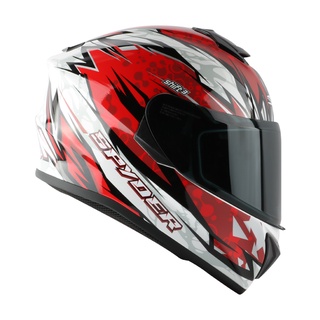 Spyder Full Face Helmet with Dual Visor Shift 3 GD ORION Series 5 (Free  Clear Visor)