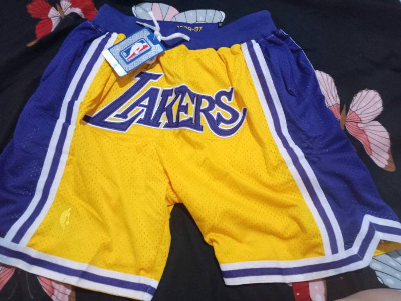 Just Don 1997 Los Angeles Lakers Short (Blue) – Corporate