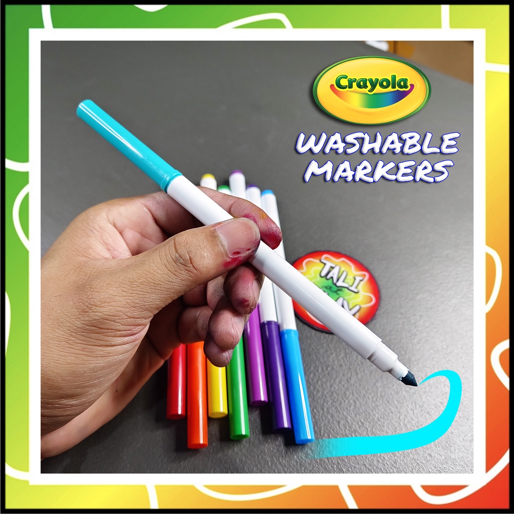 1pc Crayola Washable Marker Super Tips (random colors to ship) Tali at Kulay