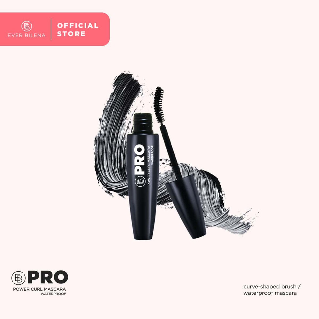 EB PRO Power Curl Mascara Ever Bilena Black | Shopee Philippines