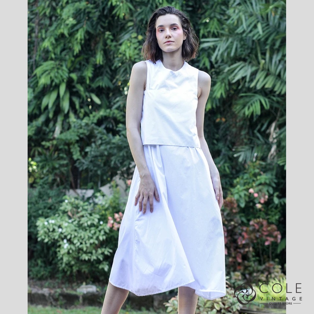 Cole Vintage Janelle Sleeveless Short Dress Shopee Philippines