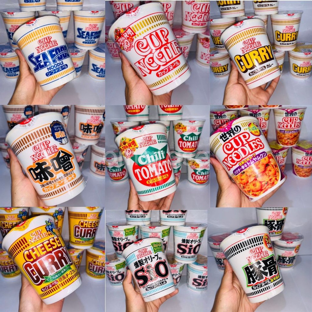 Nissin Cup Noodles Uncommon Flavors Also Available Authentic From