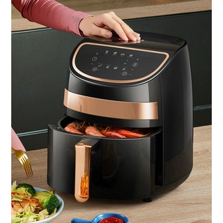 1pc 220v 1300w Visual Air Fryer With 5.5l Large Capacity, Automatic  Cooking, Intelligent Oven For Home Use, French Fries Machine