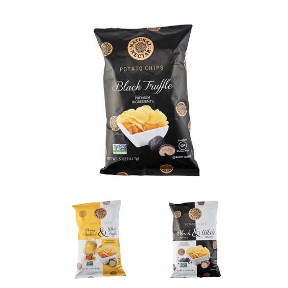 Natural Nectar Potato Chips Honey Mustard & White Truffle 142g Shopee