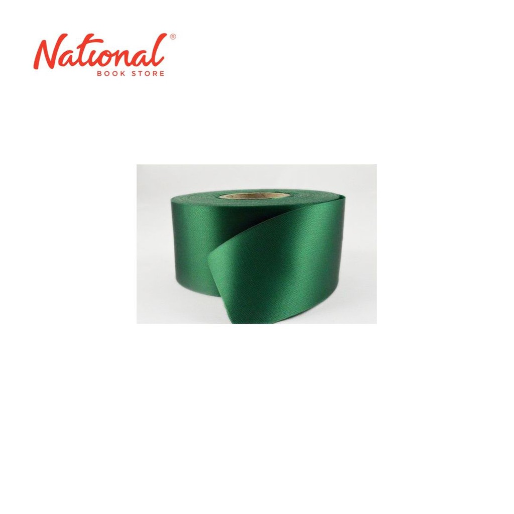 Sateen Ribbon No. 9 Emerald Green (sold per meter) | Shopee Philippines