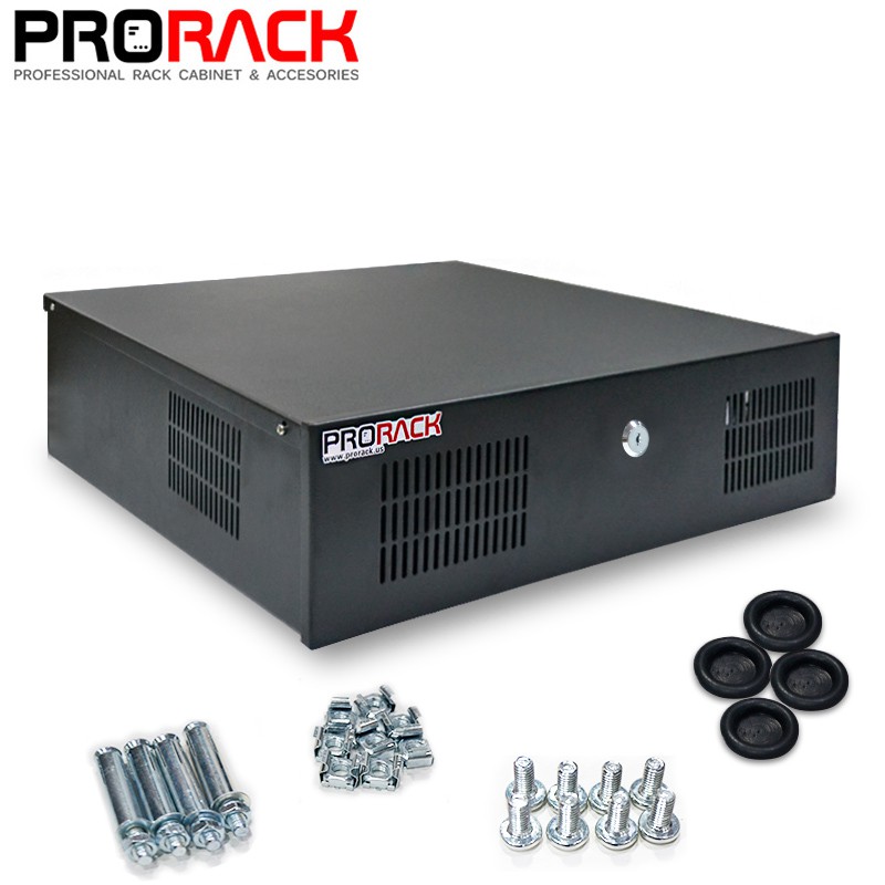PRORACK CCTV DVR Metal Lock Box (wall mountable) | Shopee Philippines