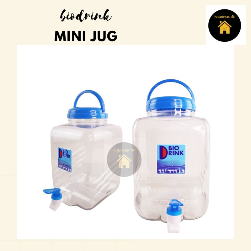 5L BIODRINK MINI WATER JUG/JUICE CONTAINER WITH FAUCET Shopee Philippines