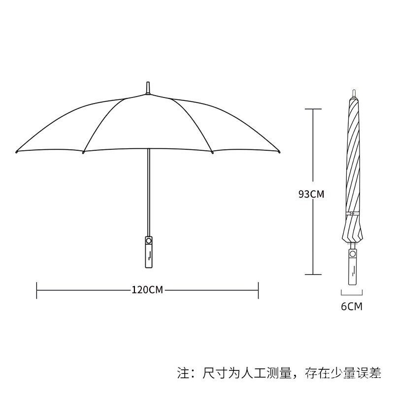 M Birdie Meebordi Large Size Umbrella Double Oversized Men's Business