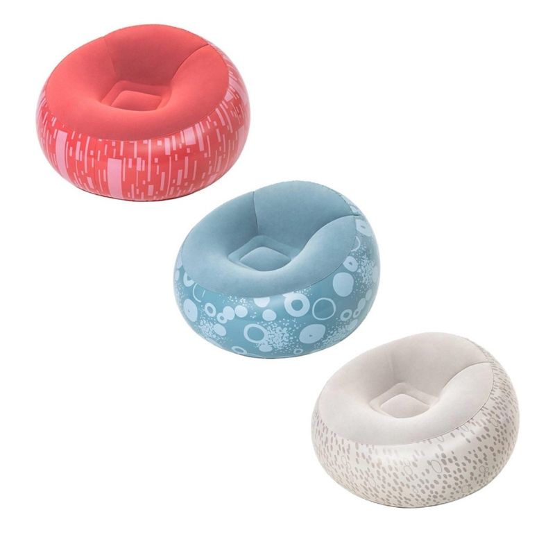 Bestway Inflate A Chair Wind Chair 112x112 x 66cm Assorted Material Vin ...