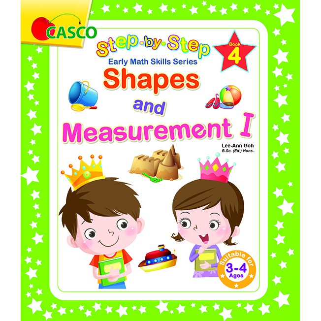 Step by Step Early Math Skills Book 4: Shapes & Measurement I (for Ages ...