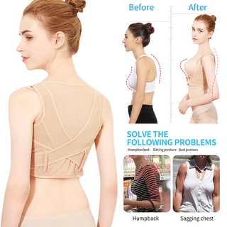 Posture Corrector Brace Women Adjustable Shoulder Chest Brace