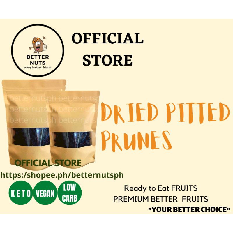 Dried Pitted Prunes (250g) Shopee Philippines