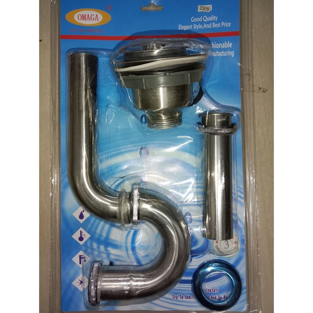 Stainless Steel PTrap Kitchen Sink Shopee Philippines