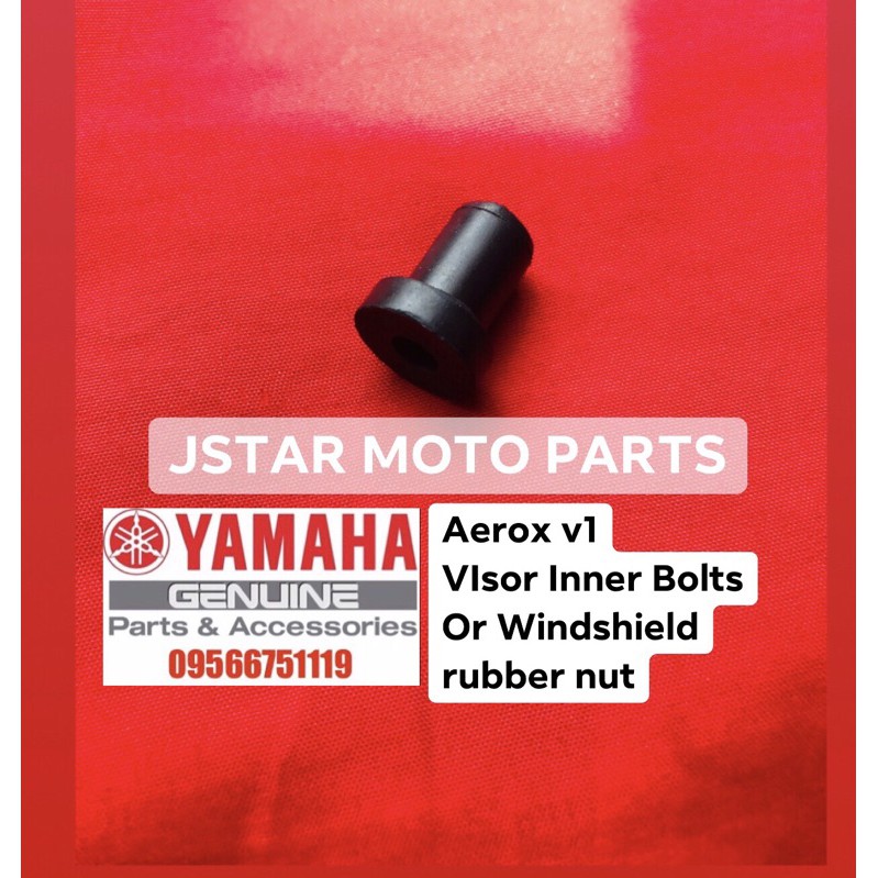 NMAX V1 V2 AEROX V1 V2 VISOR INNER BOLTS OR WINDSHIELD RUBBER NUT / Yamaha Genuine Shopee
