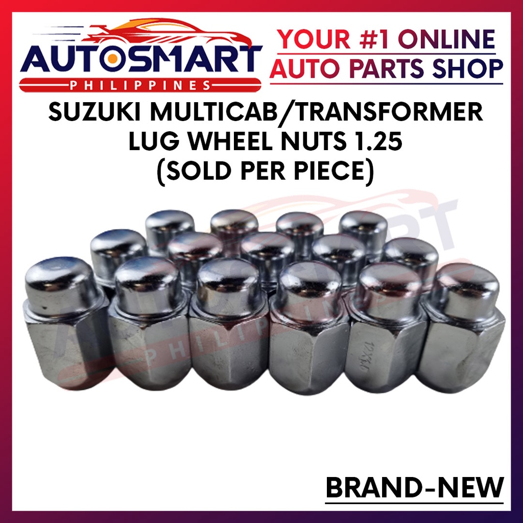 Suzuki Multicab/Transformer Lug Wheel Nuts 1.25 (Per Piece) Shopee