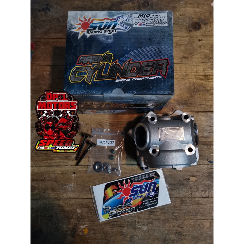 Sun Racing Head Big Valve 24*28 5.0mm Mio Sporty | Shopee Philippines