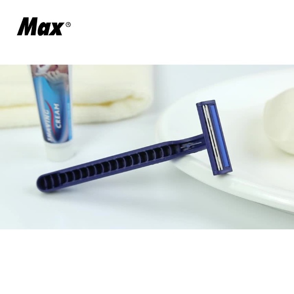 rubber handle two blade stainless steel disposable razors (1pcs RAZORS ...