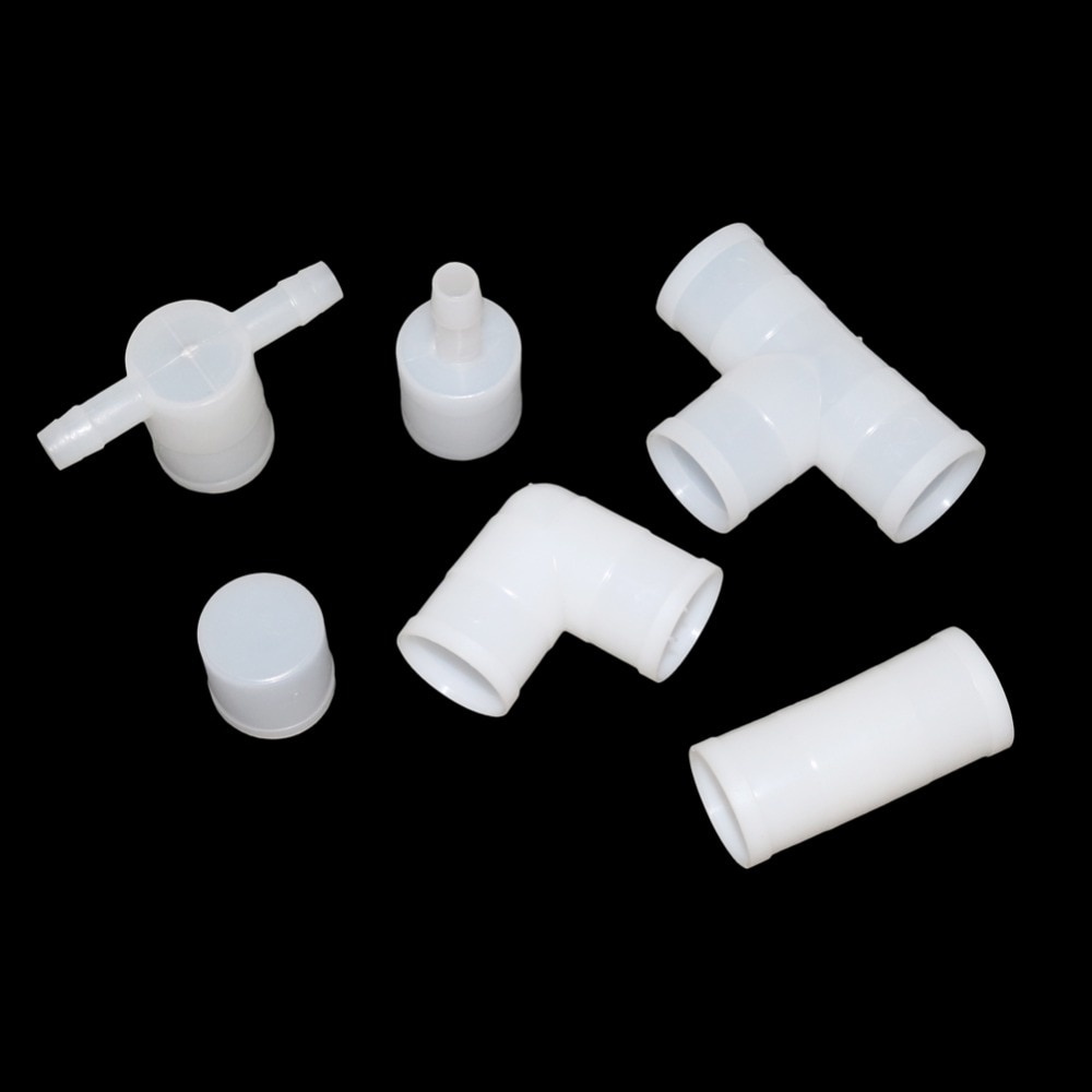 Poultry Drinking Pipe Connector Plastic T,Straight,Elbow,Plug