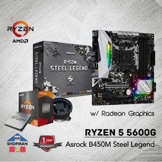 Amd Ryzen 5600g B450m Steel Legend Compatible Ram Bios Asrock
