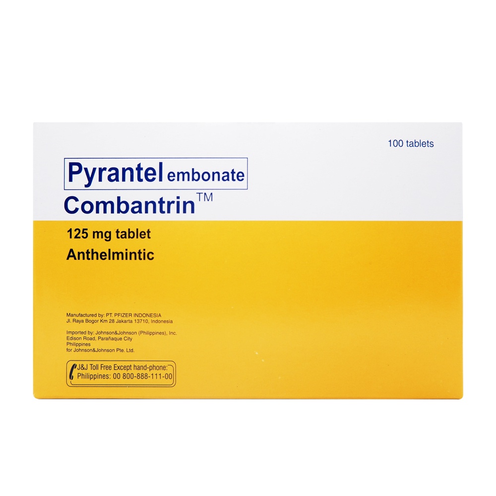Combantrin Tablets 125mg : for deworming | Shopee Philippines
