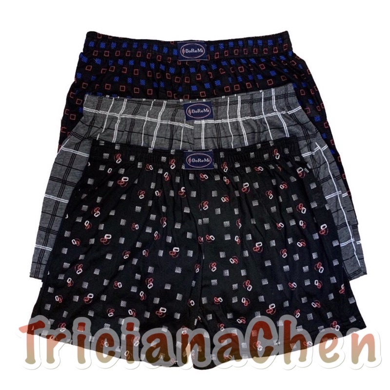 Super sale Cotton Doremi boxer short Printed unisex Short Tricianachen mens underwear boxer