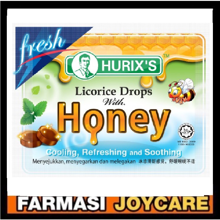 Hurix’s Licorice Drops with Honey 6's EXPIRED (MAY/2026) Shopee
