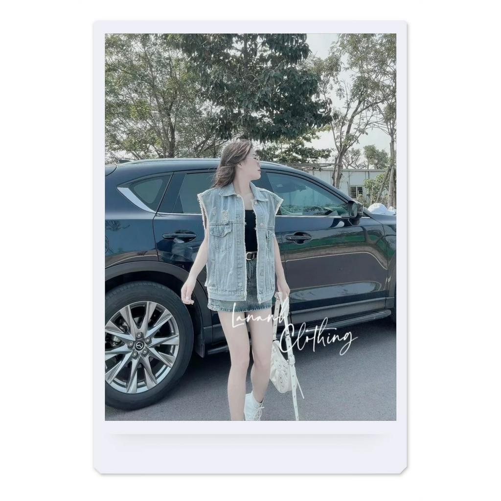 Ripped Cow Jile, Cow Gile with 3 holes Korean Style | Shopee Philippines