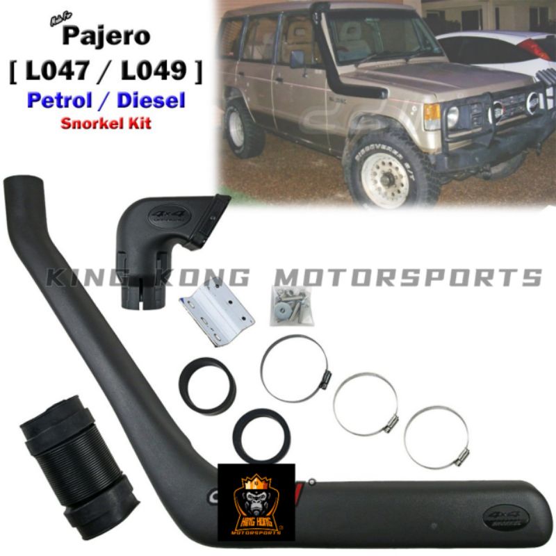 4x4 Vehicle Snorkel Kit For Mitsubishi Pajero L Body L047 19821991