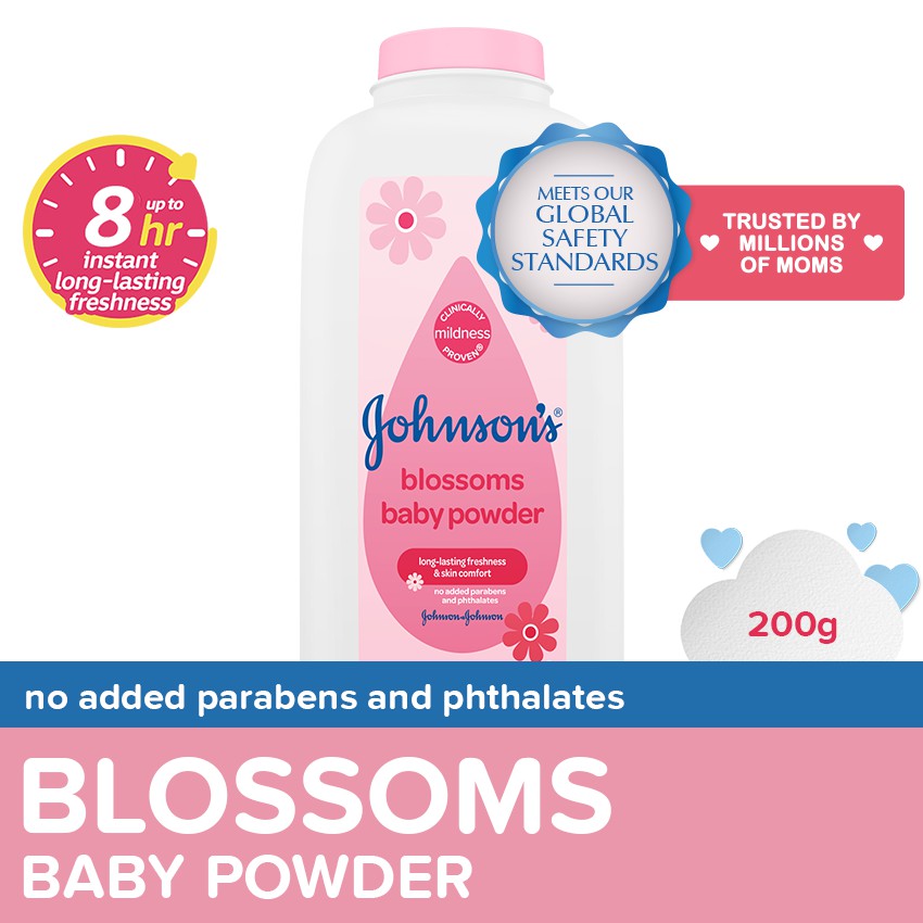 Johnson's Blossoms Baby Powder 200g Baby Essentials, Baby Care