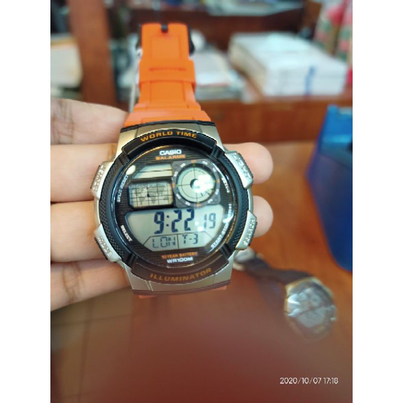 ORIGINAL CASIO RUBBER WATCH FOR MEN Shopee Philippines