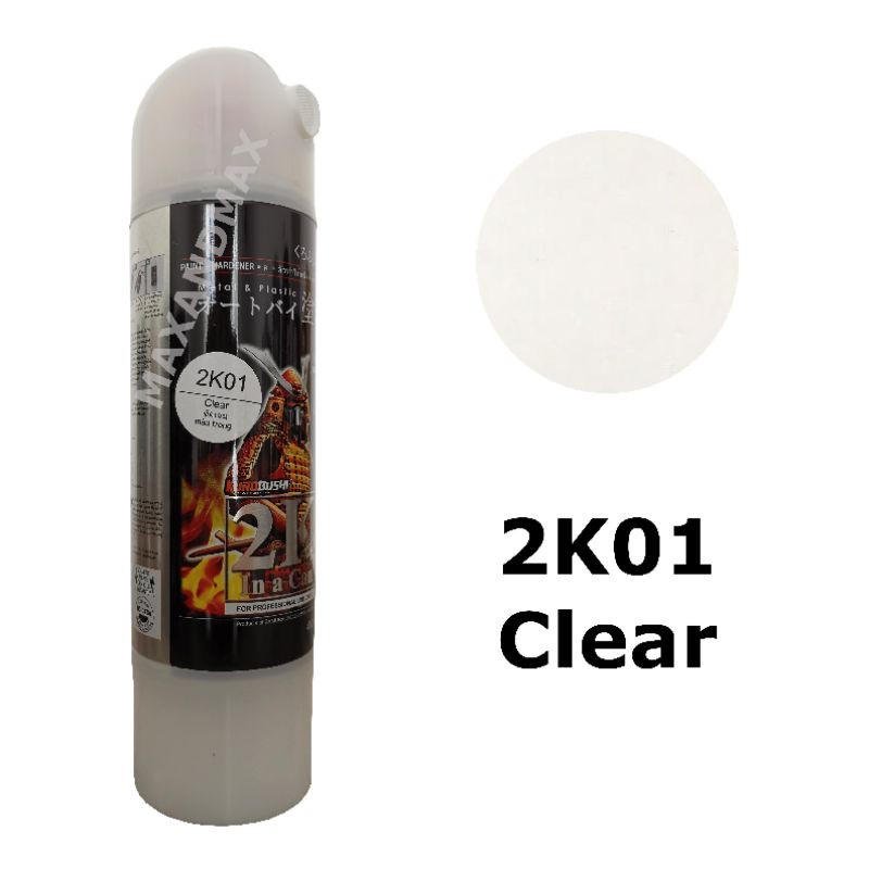 Samurai Paint 2k01 Clear topcoat with Hardiner 400ml | Shopee Philippines