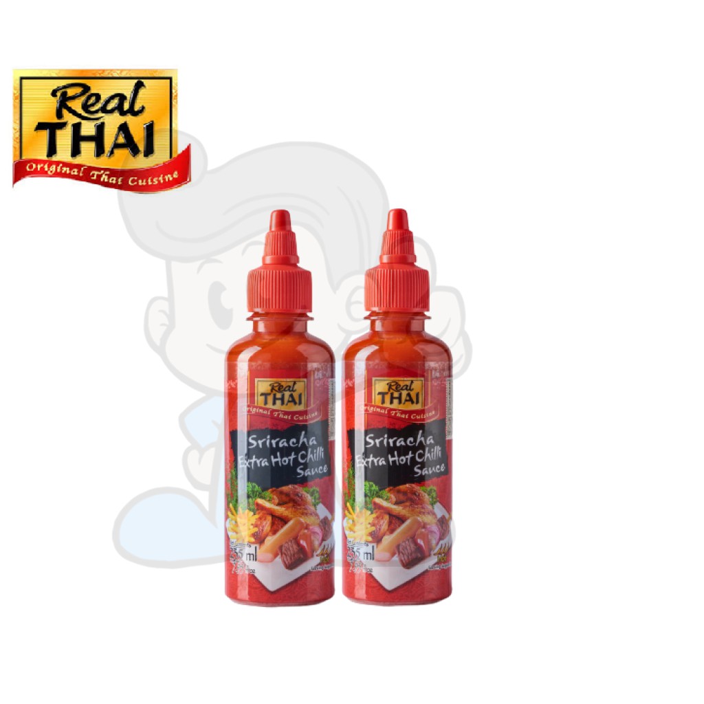 Real Thai Sriracha Extra Hot Chilli Sauce (2 x 235 mL) Shopee Philippines