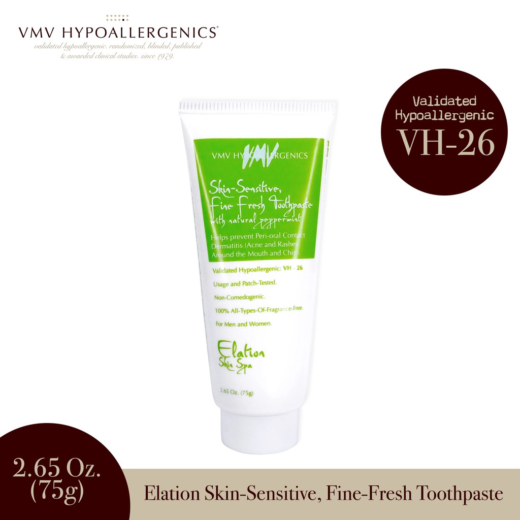 VMV Hypoallergenics Elation Skin-Sensitive Fine-Fresh Toothpaste 75g ...