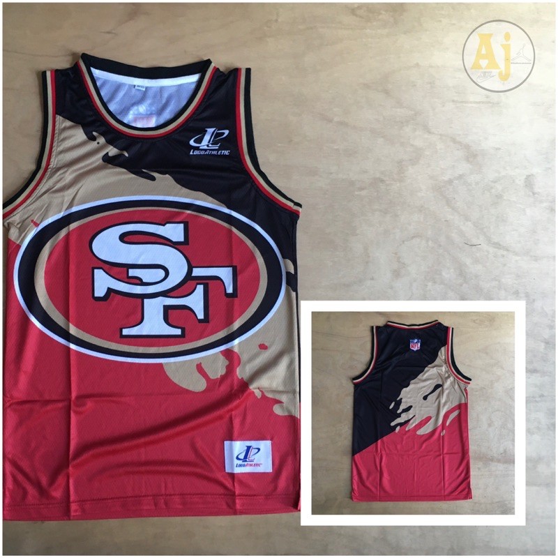 49ers best sale basketball jersey