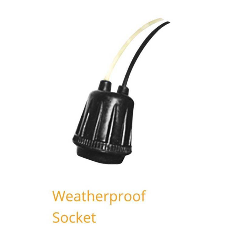 Firefly Weather Proof Socket / Rubber Socket / Bulb Socket | Shopee ...