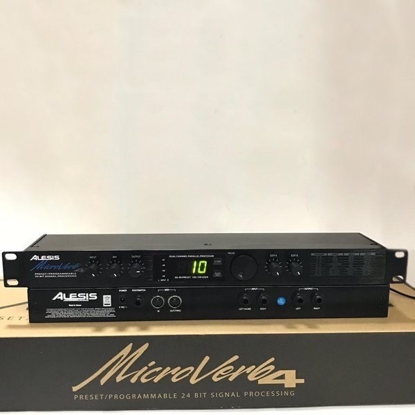 Vocal alesis microverb Effect 4 / mic4 / Microoverb4 (made in taiwan ...
