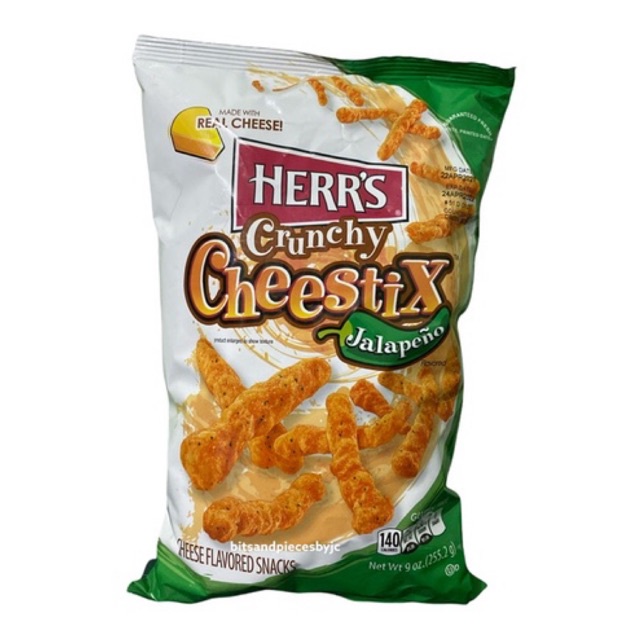 Herr's Jalapeno Crunchy Cheestix 9oz (255g) - 8CT - View #11