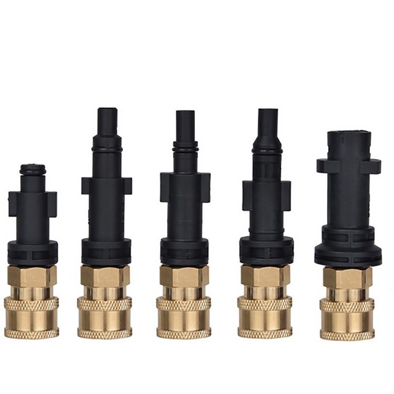 High Pressure Washer Nozzle Adaptor Washer Gun To Quick Connector 1/4